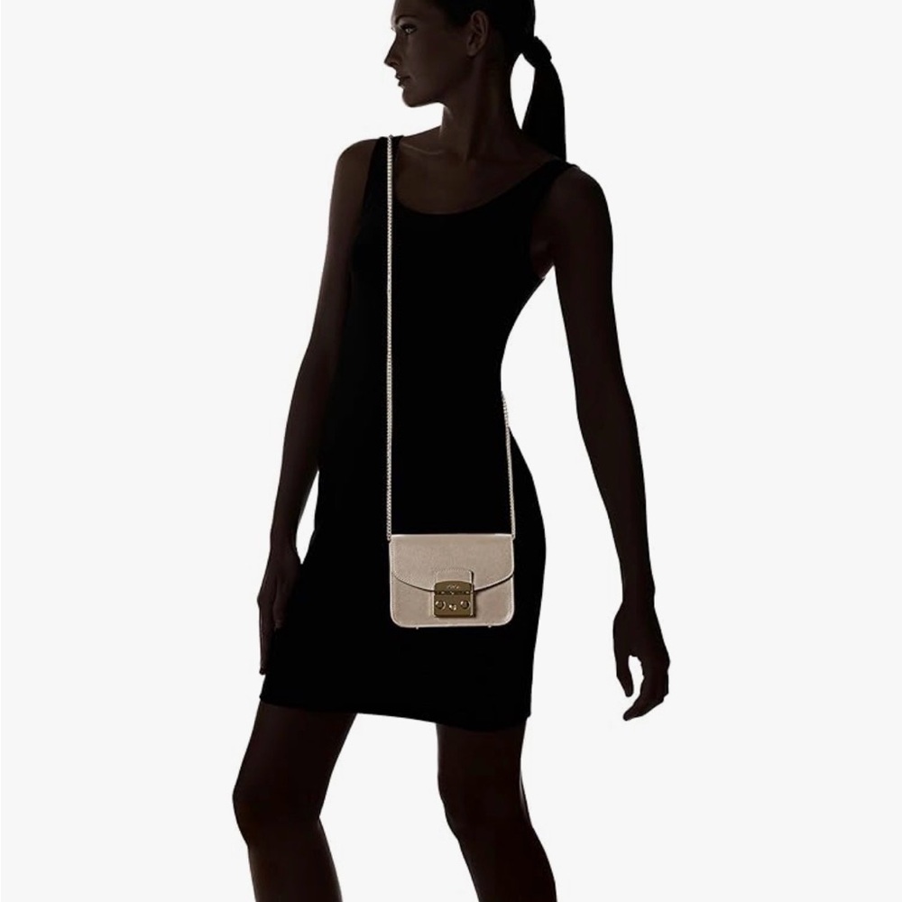 Furla Metropolis Mini Crossbody Bag with Gold Accents - Picture 2 of 9